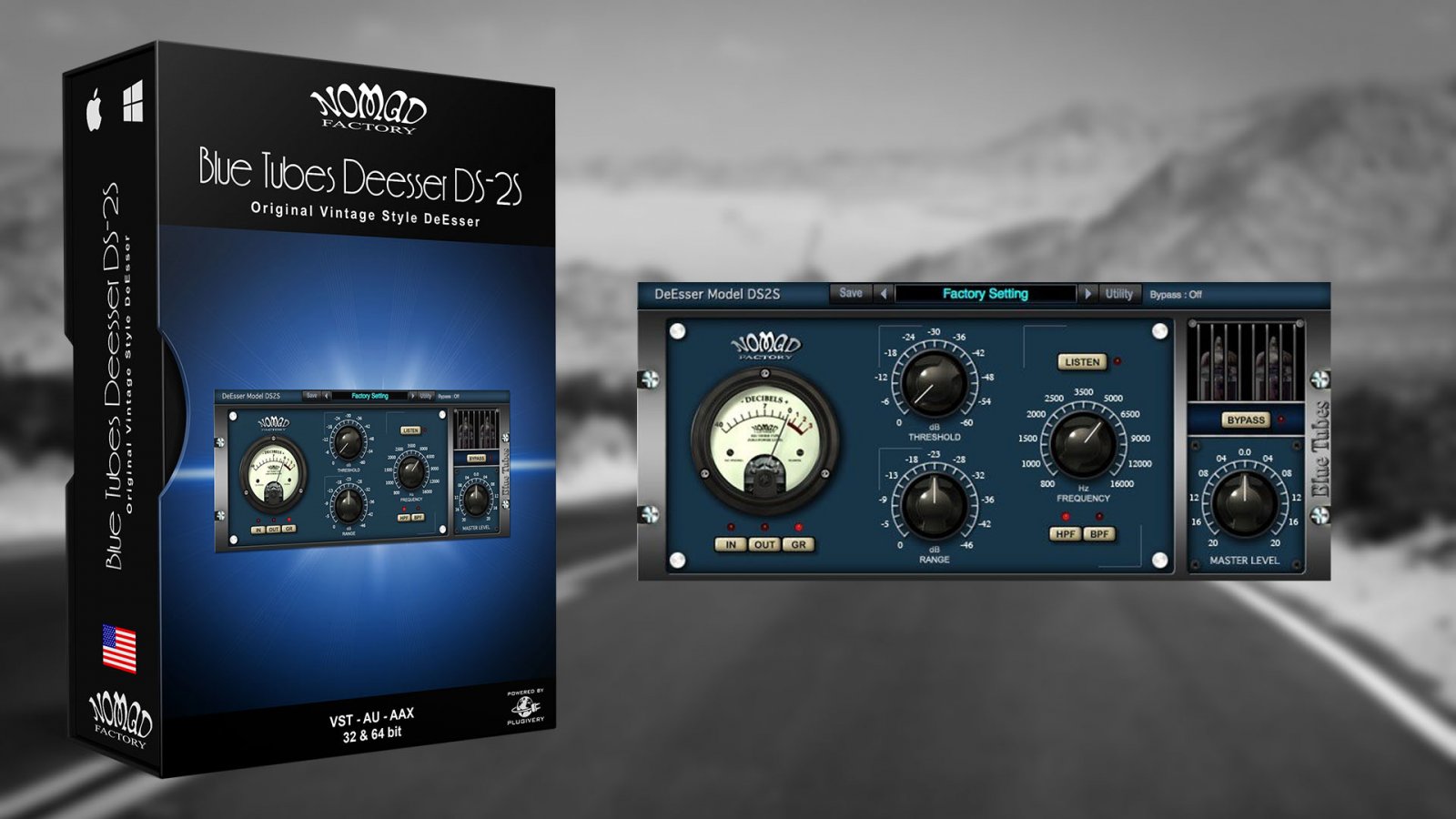Blue Tubes Deesser DS-2S by Nomad Factory